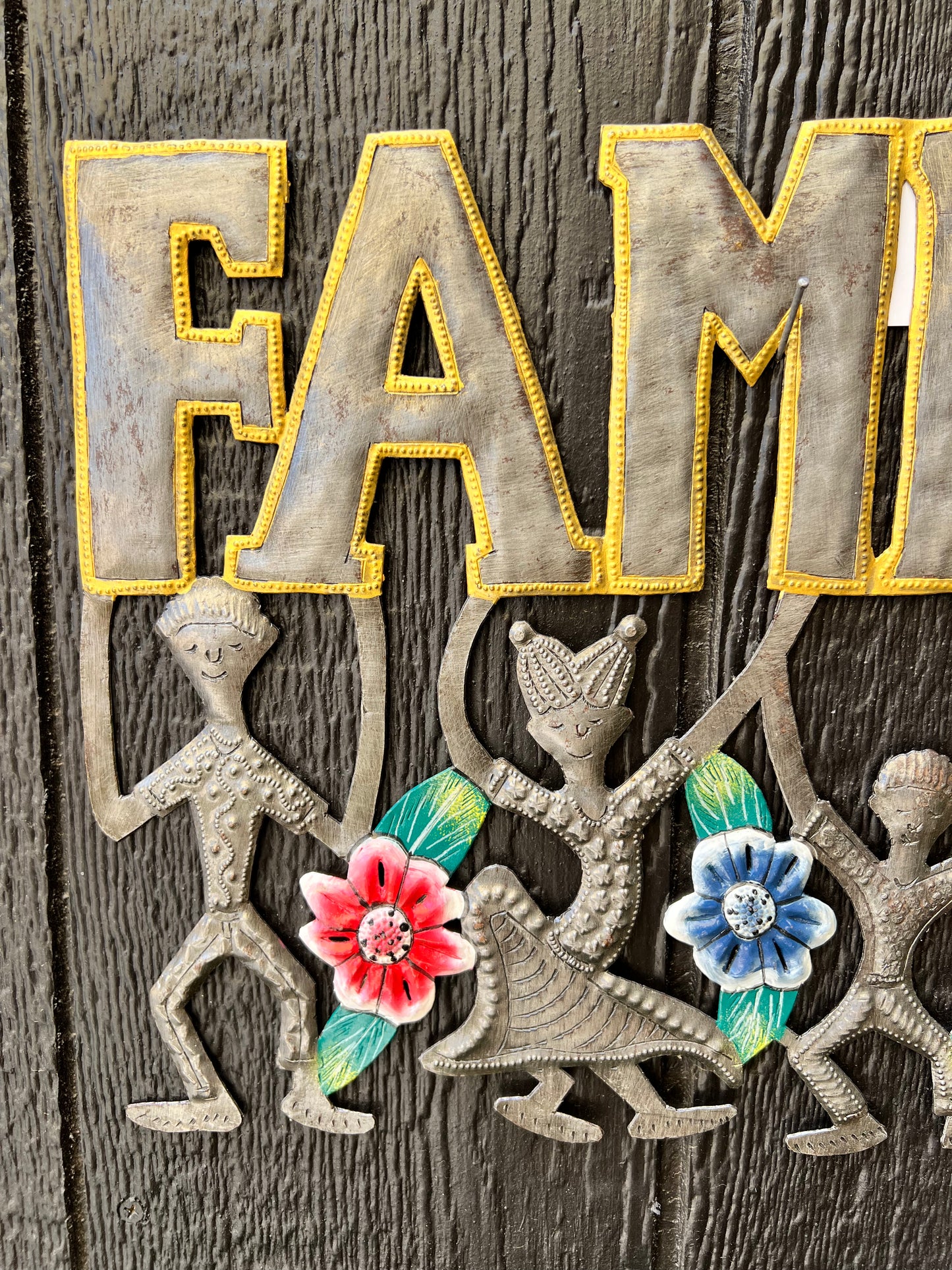 Family Dancing Sign