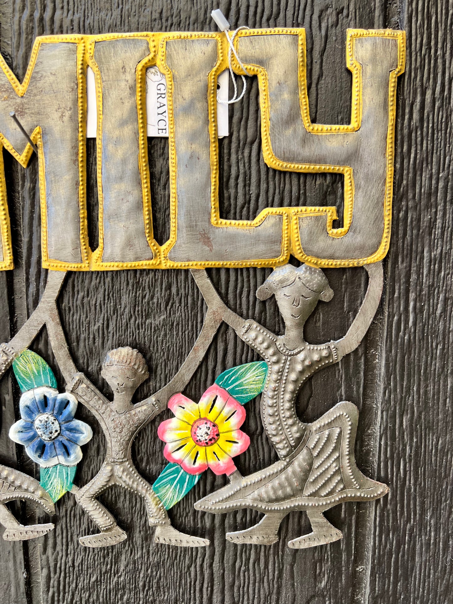 Family Dancing Sign