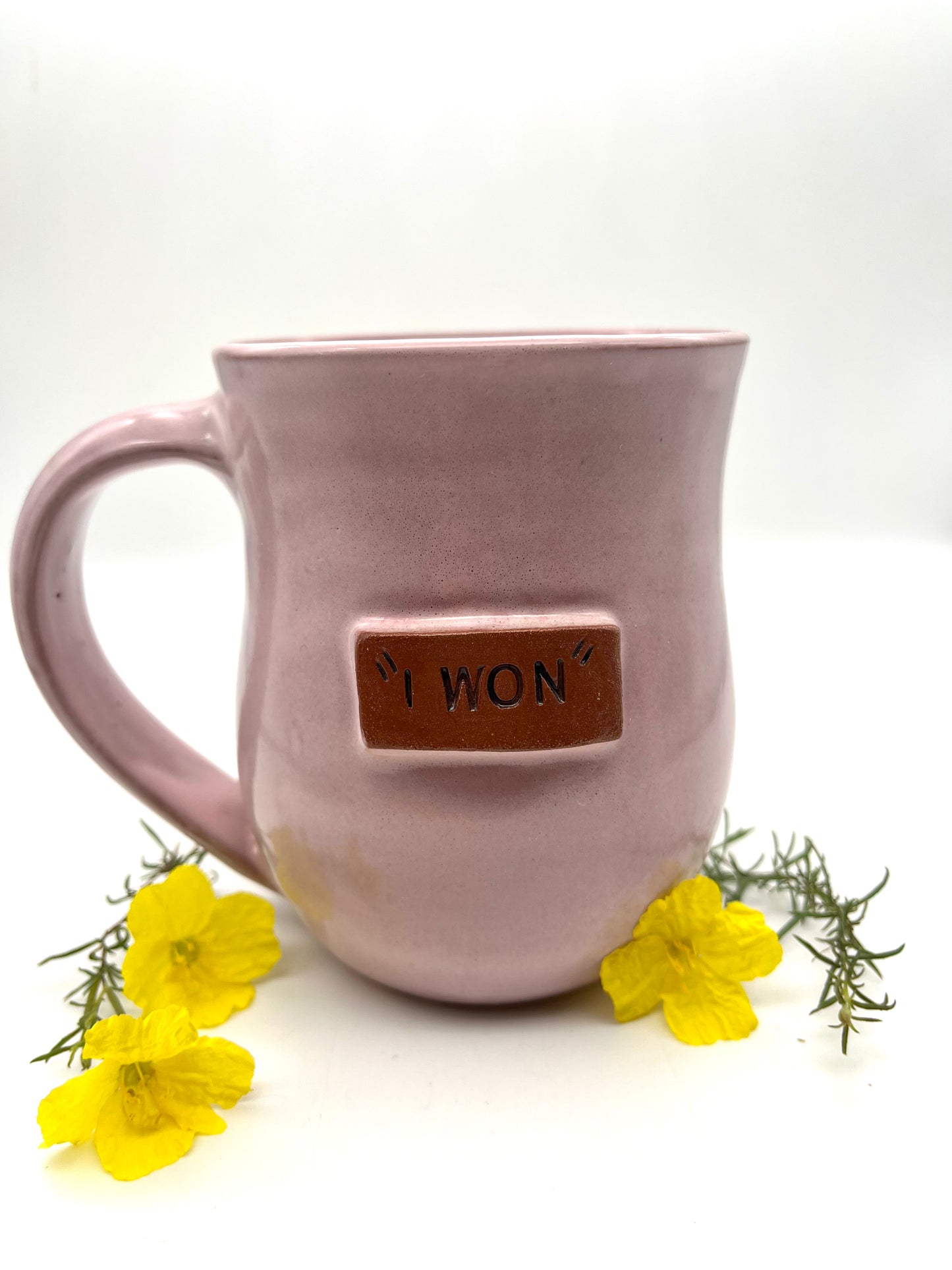I Won Handmade Ceramic Mug