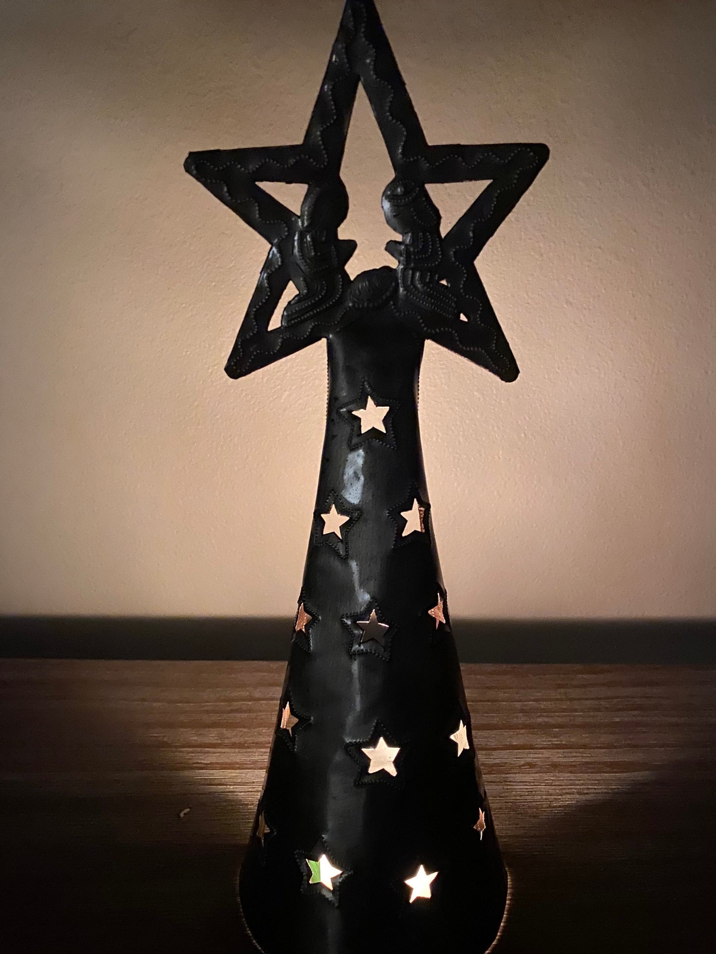 Nativity Star Candle Cover