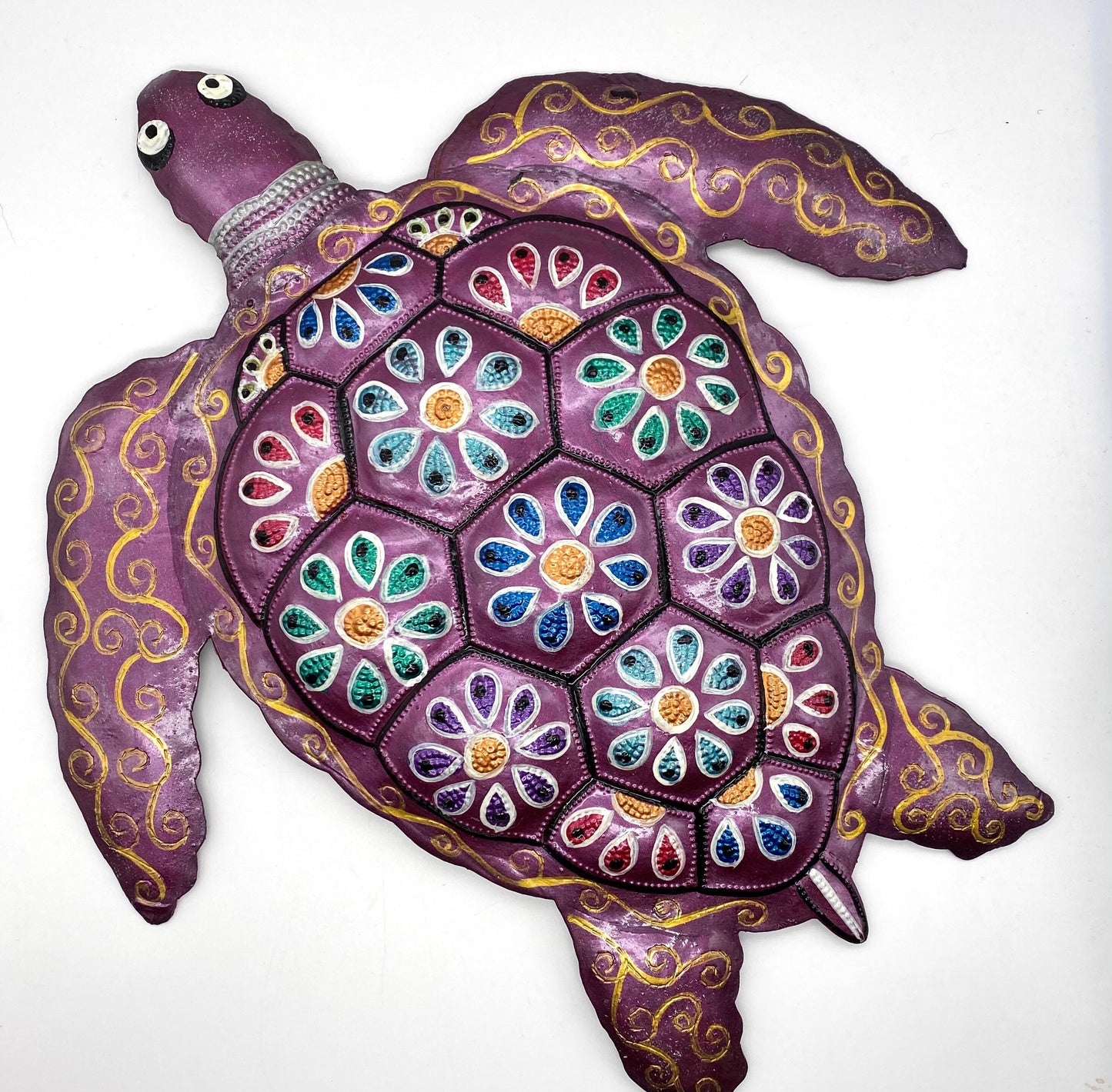 Purple Whimsical Turtle