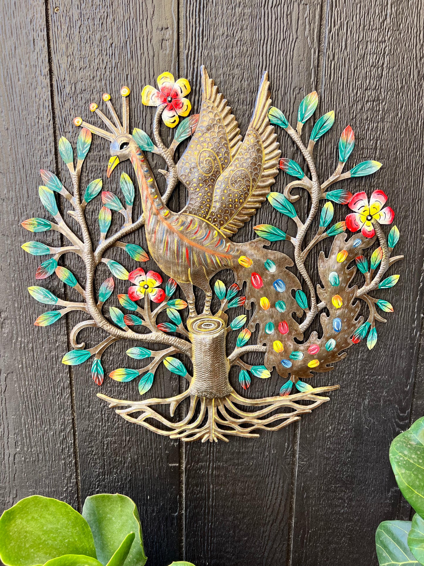 Peacock on a Tree of Life
