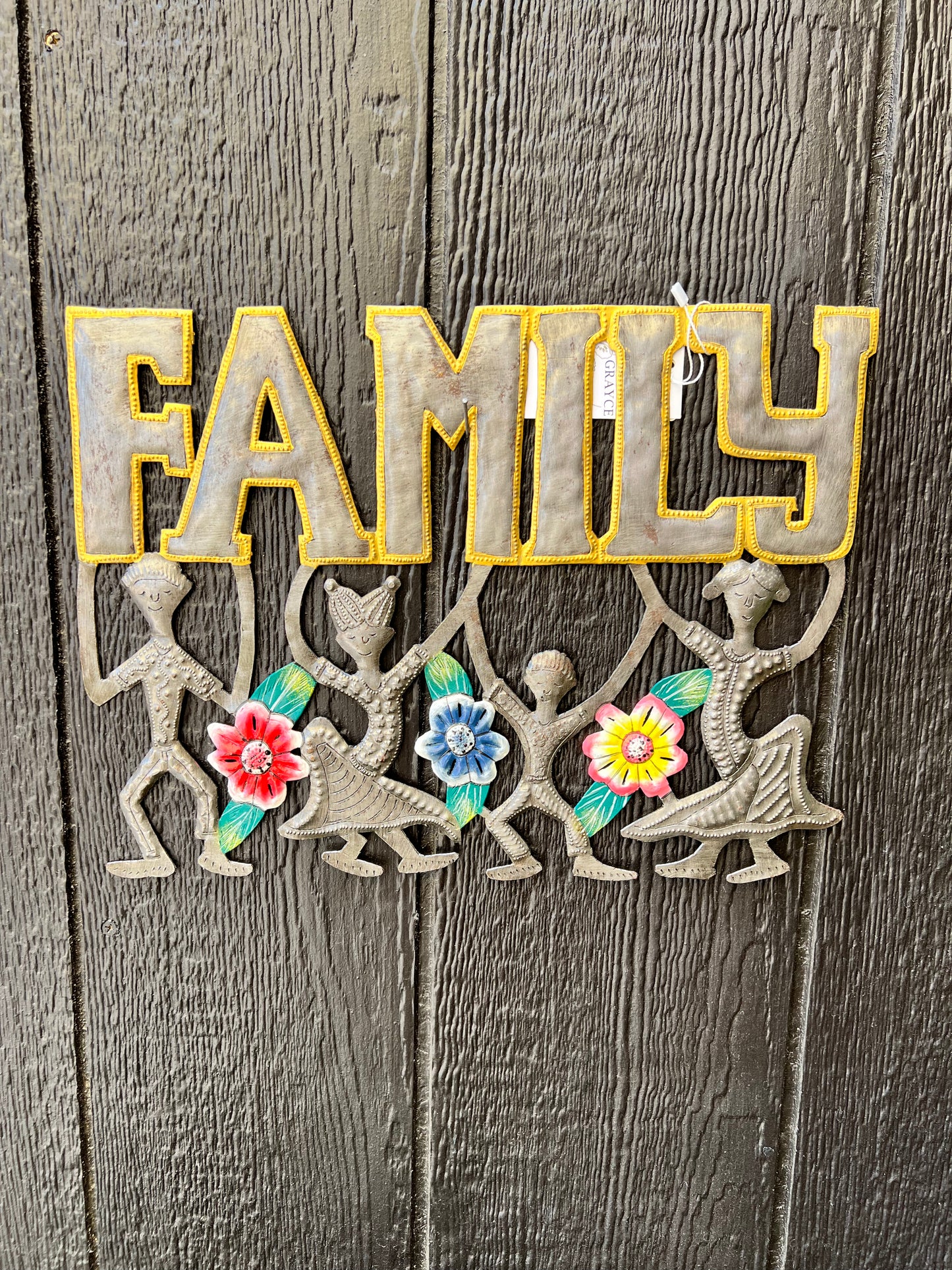 Family Dancing Sign