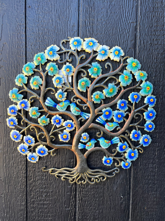 Japanese Blue Blossom Tree of Life