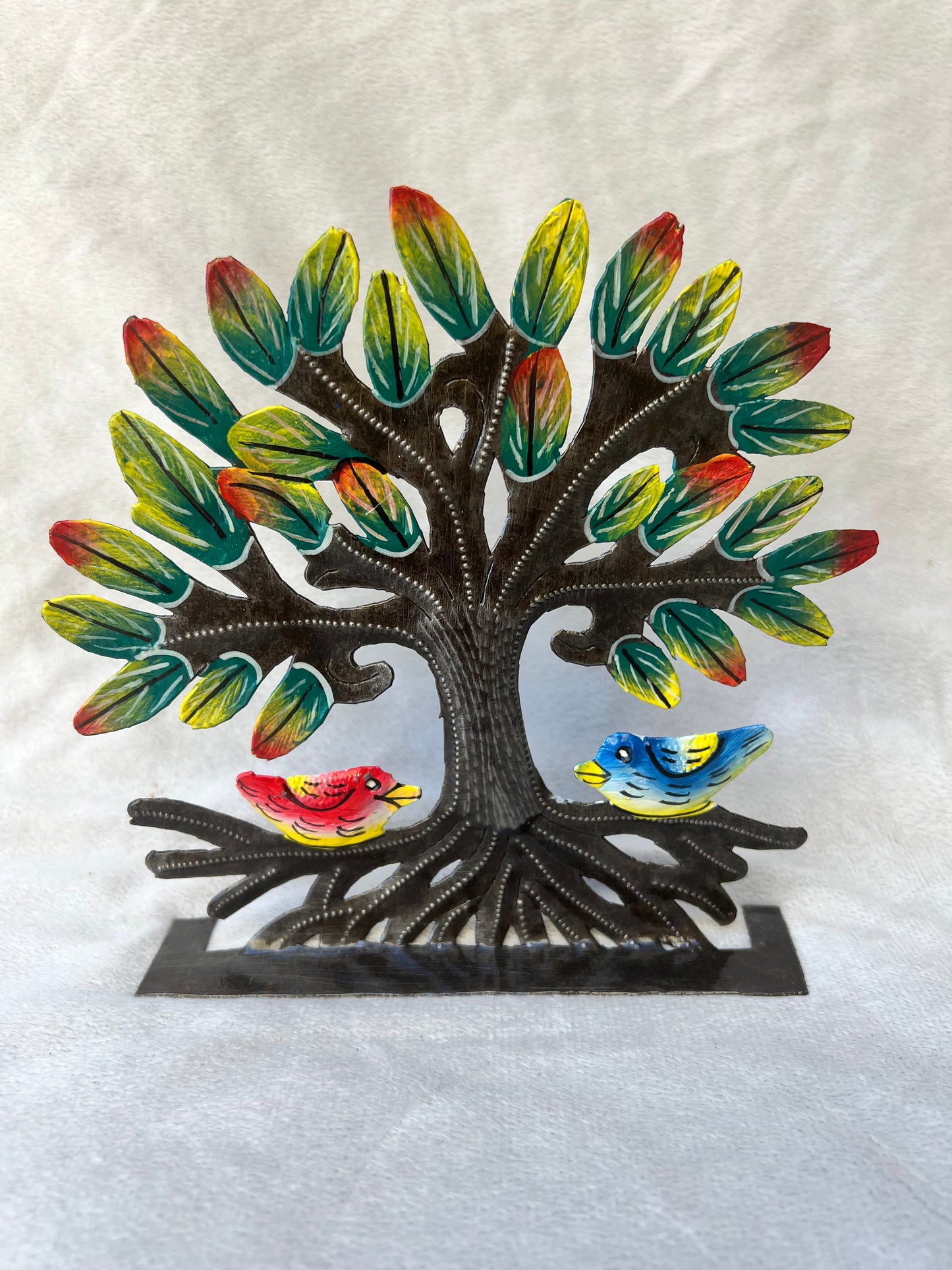 Small Standing Painted Tree of Life
